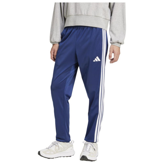 Adidas Ανδρικό παντελόνι φόρμας 3-S Tricot Regular Tapered Track Pants Adidas Ανδρικό παντελόνι φόρμας 3-S Tricot Regular Tapered Track Pants